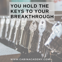 You Hold the Keys to your Breakthrough by Milly Bennitt