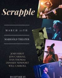 Jon Carroll is with SCRAPPLE...  Josh Hirst, Dan Thomas, Will Carroll & Odyssey Schroeder 
