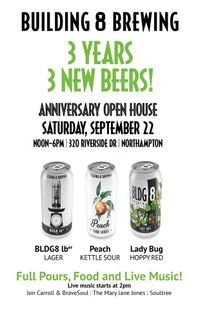 BLDG 8 Brewing Company 3 Year Anniversary Open House