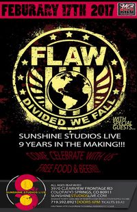Flaw at Sunshine Studios Live