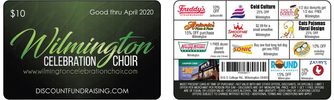 Discount Fundraising Card 