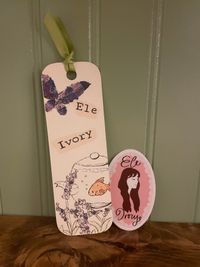 Butterfly Bookmark & Sticker Bundle