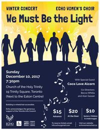 We Must Be the Light - Echo Women's Choir Winter Concert  