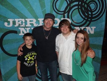 After opening for Jerrod Niemann at Kiss Country Fest 2014
