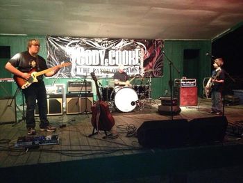 Opening up for Cody Cooke & The Bayou Outlaws in Winnfield, La. on March 21, 2013
