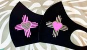 Pretty In Pink Zia Heart Masks COMBO SET