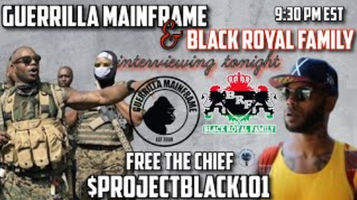 Guerrilla Mainframe & Royal Black Family talks Black Power & Political ...