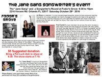 The Jane Gang Songwriter's Event