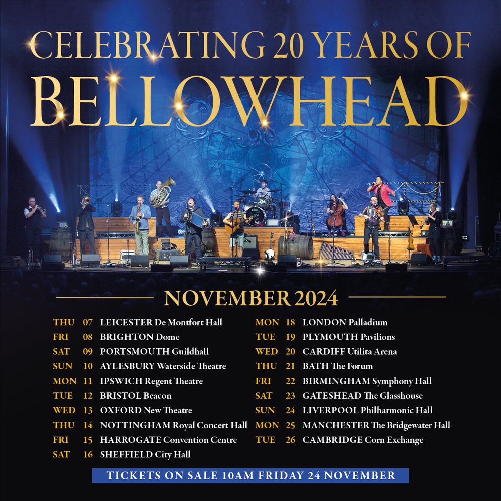 bellowhead tour 2022 leicester