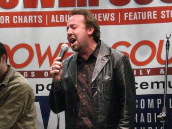 Steve performing at the Country Radio Seminar in Nashville
