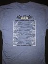 2018 New Frontiers Tour T-shirt (Blue) - CLEARANCE!