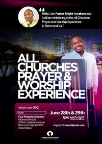 ALL CHURCHES PRAYER & WORSHIP EXPERIENCE