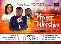 Prayer Worship Experience 2019