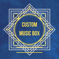 PREORDER One of a kind music box with 3 songs