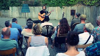 Sommerhofkonzert im Vintage Kontor in Haan
