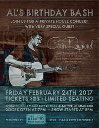 Corin Raymond @ Private Concert Presented by The Kinsdale Social Club