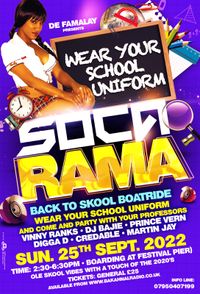 Soca Rama - Back To School Boatride