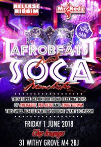 Afrobeats Meets Soca - Manchester