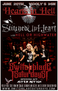 Hearts in Hell Tour /Stitched & Switchblade