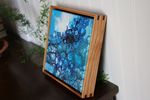 Underwater Clouds - 8x8" Framed Acrylic Painting