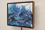 Oceans - 11x14 framed acrylic painting