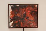 Man on Fire - 11 x 14 framed acrylic painting