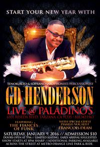 GD Henderson - Concert