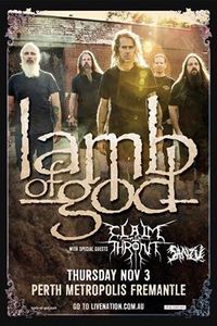 Lamb Of God Australian Tour