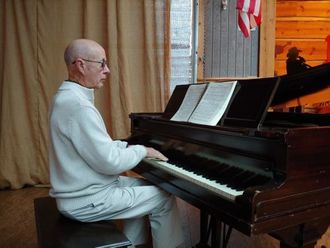 Jack Clark at the Piano