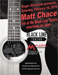 Matt Chace solo & acoustic