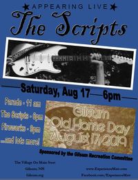 The Scripts at the Gilsum Old Home Day
