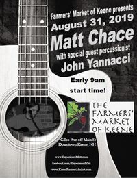 Matt Chace acoustic w/ John Yannacci on percussion