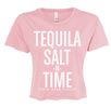 Tequila Salt And Time Women's Crop Top
