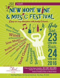 CLB at New Hope Wine & Music Festival