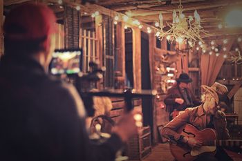 Grady Hoss (behind the scenes of the music video shoot for "These lonely Nights (Ain't Makin' It Easy)
