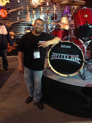 At Ddrum booth
