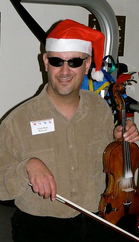 Craig playing at The Hub on December 2, 2011
