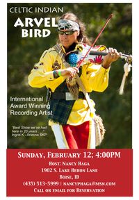 Arvel Bird | Celtic Indian Concert