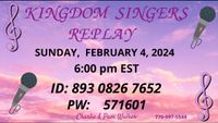 Kingdom Singers ZOOM REPLAY