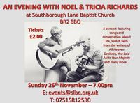 An Evening With Noel & Tricia Richards 