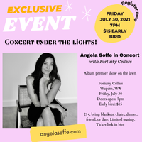 SOLD OUT! Concert Under the Lights with Angela Soffe