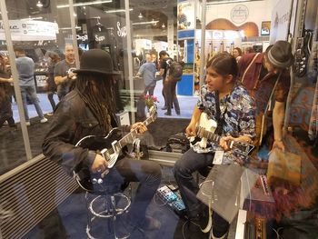 Anthony & Eric McFadden at NAMM 2017
