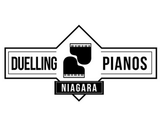 Duelling Pianos Niagara Logo All audience requests all night long.