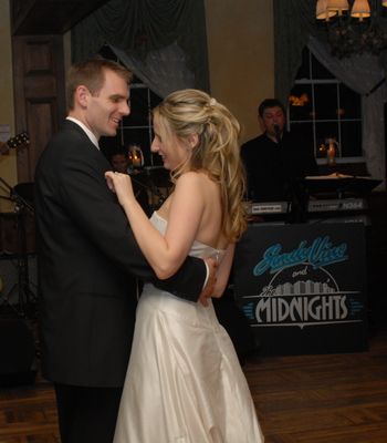 First dance together as a married couple.
