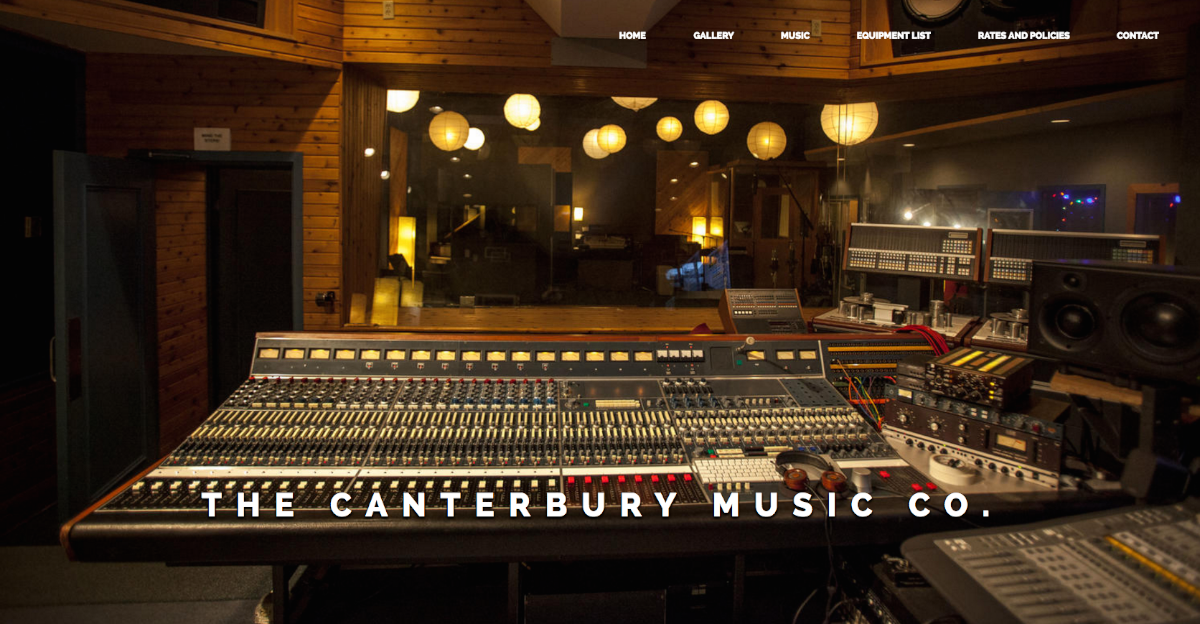 The Canterbury Music Company - Rates and Policies