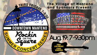 Whiskeyfist LIVE at Manteno’s “Rockin’ On The Square” Summer Concert Series
