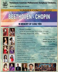 Vietnamese American Philharmonic Summer Concert 2022