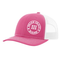 Brian Grace Band Ladies Pink Hat