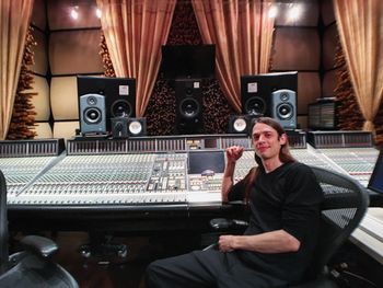 At the Amazing Blackbird Studios, in Nashville, TN
