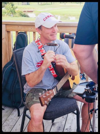 Blaine's acoustic set for F.F's Golf Tourney
